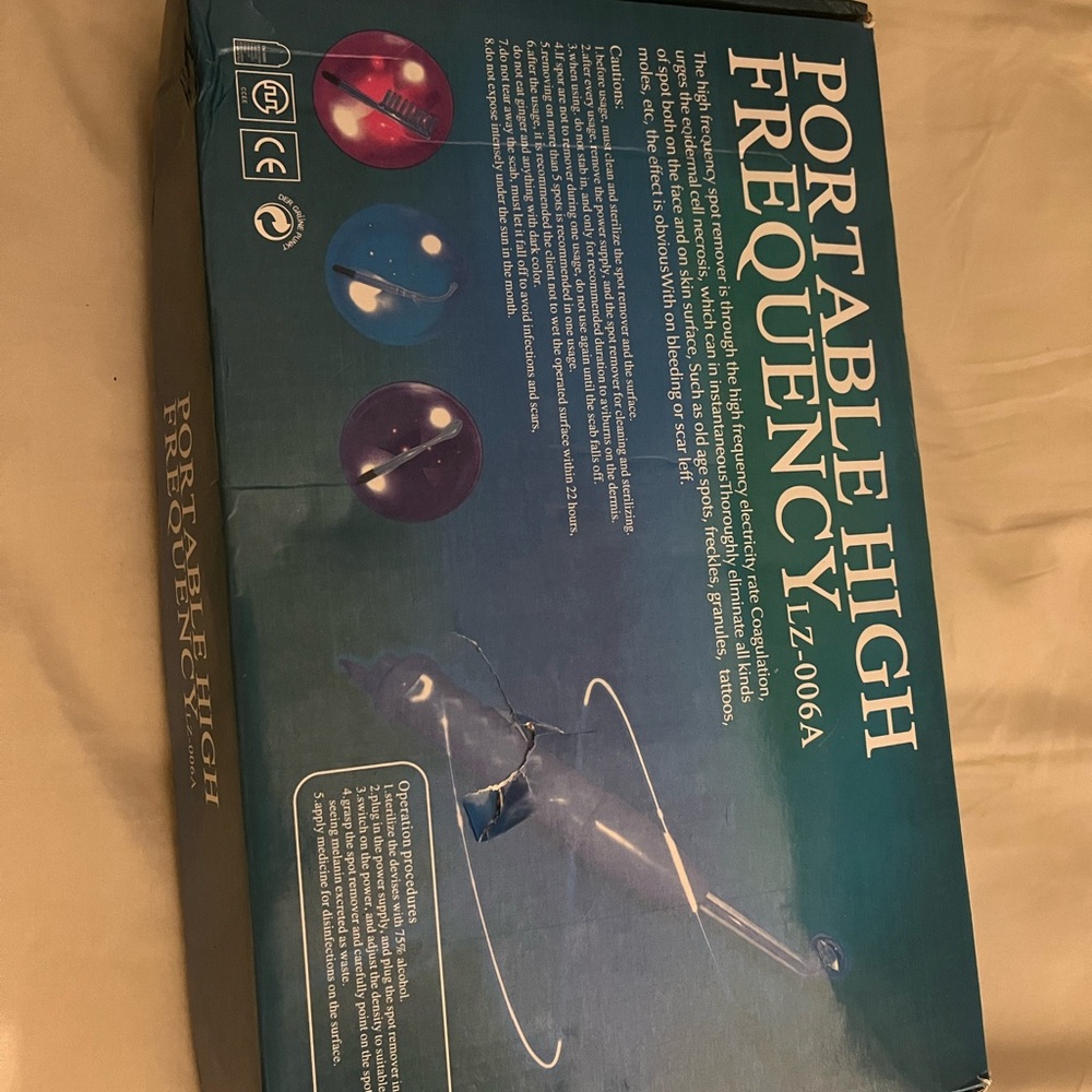 Portable High Frequency Wand